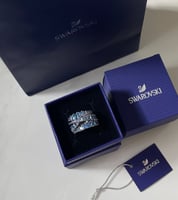 خاتم ازرق سوارفسكي