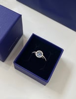 خاتم راقص ازرق سوارفسكي