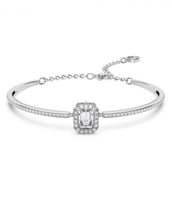 سوار ميلينا مستطيل فضي سوارفسكي