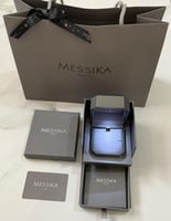 قلادة ميسيكا فضي