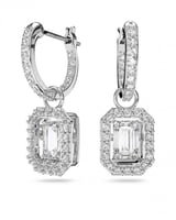 اقراط ميلينا فضي سوارفسكي