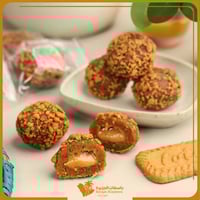 تمرية البسكويت حشوة طحينة