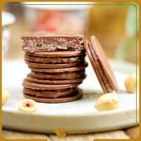 شكولاتة ماكرون بالكريمة