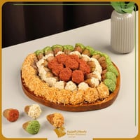 تمر سكري ديلاتيس - صينية خشبية صدفية