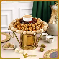 تمر سكري واقط - صينية ضيافة