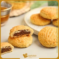 معمول الطحينة المدخنة حشوة تمر