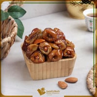 تمر سكري القصيم فئة 5 نجوم حشوة اللوز والتين والمش...