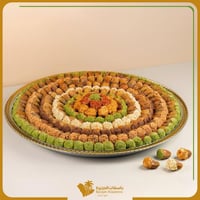 تمر سكري ديلاتيس - صينية معدنية دائرية