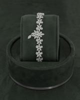 طقم مجوهرات للمناسبات مرصع بالزركون مكون من 5 قطع