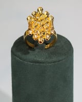 طقم الوشاح الخريفي من خاتون® طقم فاخر مطلي ذهب عيا...