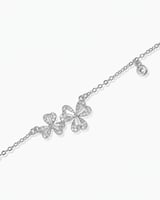 اسوارة زركون ناعمة بتصميم الوردة الماسية