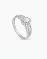 خاتم كوكتيل ماسي مرصع بفصوص الزركون