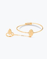 طقم أطفال بريق الذهب 5 قطع من خاتون®