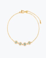 اسوارة نسائية ناعمة بتصميم الألماس لون ذهبي