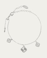 طقم ناعم للنساء مجوهرات فضية فاخرة من خاتون®