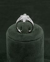 طقم مجوهرات نسائية فاخر مزين بالزركون