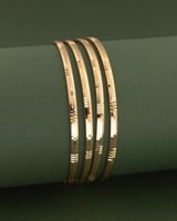 بناجر ذهبية ناعمة للنساء - 2 حبة