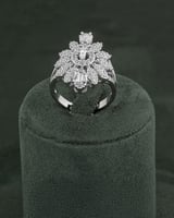 طقم مجوهرات زركون بلمعة الألماس الجذابة