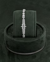 طقم مجوهرات نسائية فاخر مزين بالزركون