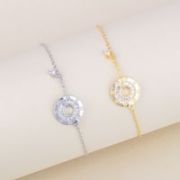 اسوارة ناعمة للبنات مزينة بالزيركون