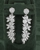 طقم مجوهرات للمناسبات مرصع بالزركون مكون من 5 قطع