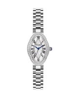 ساعة مودرن فضية ستايل عصري مقاوم للماء