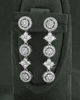 طقم مجوهرات نسائية فاخر بزركون