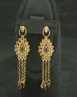 طقم مجوهرات بديل الذهب للخطوبة