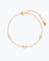 اسوارة الفراشة تصميم ذهبي ناعم