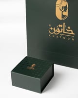 طقم اسوارة وخاتم فضي منقط بالزركون