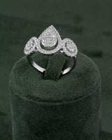 طقم اكسسوارات نسائية 5 قطع مزين بالزركون في السعود...