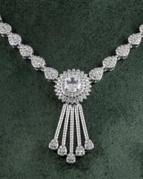 طقم مجوهرات زركون 5 قطع للمناسبات