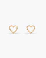 طقم مجوهرات أطفال تصميم القلب المحاط بالزركون الما...