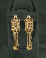 طقم مجوهرات ماركة خاتون بلمعة الذهب