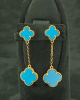 طقم مجوهرات فاخر بتصميم عالمي على شكل وردة كبيرة م...