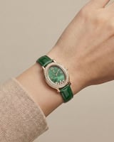 ساعة يد جلدية من خاتون تصميم نسائي عصري