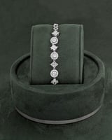 طقم مجوهرات نسائية فاخر بزركون