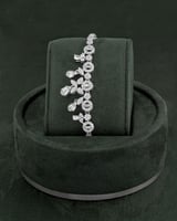 طقم مجوهرات زركون بلمعة الألماس الجذابة