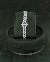 طقم مجوهرات للمناسبات مرصع بالزركون تصميم الماس