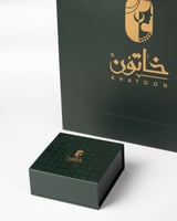 إسوارة نسائية رقيقة لون ذهبي مع حلية زركون دائرية...