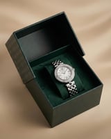 ساعة يد فضية للنساء من خاتون تصميم ملكي