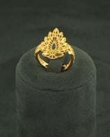 طقم مجوهرات بديل الذهب للخطوبة