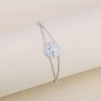 اسوارة ناعمة للبنات مزينة بالزيركون