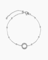 اسوارة بتصميم دائري ناعم لون ماسي