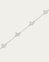 اسوارة الفراشات المتلألئة لأناقة ناعمة ومُطعّمة با...