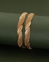 بناجر عريضة مميزة بلمعة الذهب \ 2 حبة