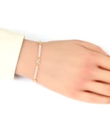 اسوارة الفراشة تصميم ذهبي ناعم