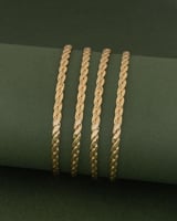 بناجر مبرومة بلمعة الذهب/ 2 حبة