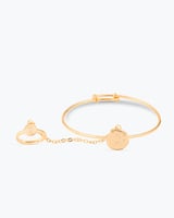 طقم أطفال بريق الذهب 5 قطع من خاتون®.