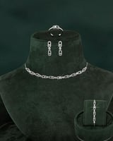 طقم زركون ناعم من خاتون® بلمعة الألماس